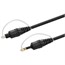 S/PDIF Digital Optical Audio Cable, Toslink to Mini Toslink, 6ft S/PDIF Digital Optical Audio Cable, Toslink to Mini Toslink, 6ft