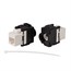 Cat6 RJ45 Toolless Snap Back 180-Degree Keystone Cat6 RJ45 Toolless Snap Back 180-Degree Keystone