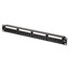 Cat6 UTP 19-inch 1U Patch Panel, 24-port with Dust Covers Cat6 UTP 19-inch 1U Patch Panel, 24-port with Dust Covers