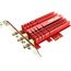 Asus PCE-AC68 IEEE 802.11ac - Wi-Fi Adapter for Desktop Computer - PCI Express - 1.27 Gbit/s - 2.40 GHz ISM - 5 GHz UNII - Internal Asus PCE-AC68 IEEE 802.11ac - Wi-Fi Adapter for Desktop Computer - PCI Express - 1.27 Gbit/s - 2.40 GHz ISM - 5 GHz UNII - Internal