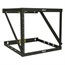 Tripp Lite Wall Mount 2-Post Open Frame Rack Cabinet 8U / 14U / 22U - Wall Mountable - Black - Steel - 150 lb x Maximum Weight Capacity Tripp Lite Wall Mount 2-Post Open Frame Rack Cabinet 8U / 14U / 22U - Wall Mountable - Black - Steel - 150 lb x Maximum Weight Capacity