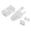 SlimRun Cat6 Modular Plug with Strain Relief, 100-pack, for use with SlimRun Cat6 28AWG bulk networking cables SlimRun Cat6 Modular Plug with Strain Relief, 100-pack, for use with SlimRun Cat6 28AWG bulk networking cables