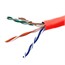 1000FT 24AWG Cat5e 350MHz STP Solid, Riser-Rated (CMR) Bulk Pure Bare Copper Ethernet Cable, Red -No Logo 1000FT 24AWG Cat5e 350MHz STP Solid, Riser-Rated (CMR) Bulk Pure Bare Copper Ethernet Cable, Red -No Logo