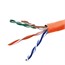 1000FT 24AWG Cat5e 350MHz STP Solid, Riser-Rated (CMR) Bulk Pure Bare Copper Ethernet Cable, Orange -No Logo 1000FT 24AWG Cat5e 350MHz STP Solid, Riser-Rated (CMR) Bulk Pure Bare Copper Ethernet Cable, Orange -No Logo