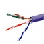 1000FT 24AWG Cat5e 350MHz STP Solid, Riser-Rated (CMR) Bulk Pure Bare Copper Ethernet Cable, Purple -No Logo 1000FT 24AWG Cat5e 350MHz STP Solid, Riser-Rated (CMR) Bulk Pure Bare Copper Ethernet Cable, Purple -No Logo