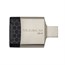 Kingston MobileLite G4 USB 3.0 Reader - FCR-MLG4 - SD, SDHC, SDXC, microSD, microSDHC, microSDXC - USB 3.0External Kingston MobileLite G4 USB 3.0 Reader - FCR-MLG4 - SD, SDHC, SDXC, microSD, microSDHC, microSDXC - USB 3.0External