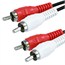 12ft 2 RCA Plug/2 RCA Plug M/M Cable - Black 12ft 2 RCA Plug/2 RCA Plug M/M Cable - Black