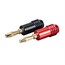 5 Pair Affinity Series 24k Gold Speaker Banana Plug 5 Pair Affinity Series 24k Gold Speaker Banana Plug