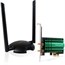 Amped Wireless PCI20E High Power AC1200 Wi-Fi PCI-E Adapter - Extreme Range, 500mW amplifiers, High Gain Antennas 802.11ac, PCIe Interface, Magnetic Antenna Stand Amped Wireless PCI20E High Power AC1200 Wi-Fi PCI-E Adapter - Extreme Range, 500mW amplifiers, High Gain Antennas 802.11ac, PCIe Interface, Magnetic Antenna Stand