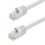 Cat6 24AWG UTP Ethernet Network Patch Cable, 50ft White Cat6 24AWG UTP Ethernet Network Patch Cable, 50ft White