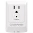 CyberPower CSP100TW Professional 1-Outlet Surge Suppressor with RJ-11 and Wall Tap Plug - 1 x NEMA 5-15R - 900 J - 125 V Input CyberPower CSP100TW Professional 1-Outlet Surge Suppressor with RJ-11 and Wall Tap Plug - 1 x NEMA 5-15R - 900 J - 125 V Input