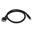 3ft 24AWG CL2 High Speed HDMI to DVI Adapter Cable with Net Jacket, Black 3ft 24AWG CL2 High Speed HDMI to DVI Adapter Cable with Net Jacket, Black