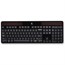 Logitech Solar Wireless Keyboard - Wireless Connectivity - RF - USB Interface - English (Canada) - Compatible with Computer (PC) - Black Logitech Solar Wireless Keyboard - Wireless Connectivity - RF - USB Interface - English (Canada) - Compatible with Computer (PC) - Black