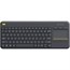 Logitech Wireless Touch Keyboard K400 Plus - Wireless Connectivity - USB InterfaceTouchPad - Compatible with Smart TV, Computer - Mute, Volume Up, Volume Down Hot Key(s) - QWERTY Keys Layout - Black Logitech Wireless Touch Keyboard K400 Plus - Wireless Connectivity - USB InterfaceTouchPad - Compatible with Smart TV, Computer - Mute, Volume Up, Volume Down Hot Key(s) - QWERTY Keys Layout - Black