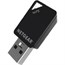 Netgear A6100 IEEE 802.11ac - Wi-Fi Adapter for Desktop Computer - USB - 433 Mbit/s - 2.40 GHz ISM - 5 GHz UNII - External Netgear A6100 IEEE 802.11ac - Wi-Fi Adapter for Desktop Computer - USB - 433 Mbit/s - 2.40 GHz ISM - 5 GHz UNII - External