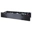 APC Horizontal Cable Manager - Cable Manager - Black - 2U Rack Height APC Horizontal Cable Manager - Cable Manager - Black - 2U Rack Height