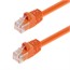 7ft 24AWG Cat6 500MHz Crossover Bare Copper Ethernet Network Cable - Orange 7ft 24AWG Cat6 500MHz Crossover Bare Copper Ethernet Network Cable - Orange