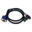 3ft VGA to 3 RCA Component Video Cable (HD15 - 3-RCA) 3ft VGA to 3 RCA Component Video Cable (HD15 - 3-RCA)