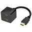 Video/Audio Splitter - HDMI® M to HDMI® F X 2 Video/Audio Splitter - HDMI® M to HDMI® F X 2