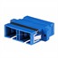 Multimode SC/SC Duplex Fiber Optic Adapter, Plastic Body Multimode SC/SC Duplex Fiber Optic Adapter, Plastic Body