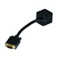 Video Splitter - VGA(HD15) M to VGA(HD15) F X 2 (1 PC to 2 Monitors) for High Resolution Video Splitter - VGA(HD15) M to VGA(HD15) F X 2 (1 PC to 2 Monitors) for High Resolution