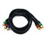 3ft 18AWG CL2 Premium 3-RCA Component Video Coaxial Cable (RG-6/U) - Black 3ft 18AWG CL2 Premium 3-RCA Component Video Coaxial Cable (RG-6/U) - Black