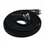 12ft 18AWG CL2 Premium 3-RCA Component Video Coaxial Cable (RG-6/U) - Black 12ft 18AWG CL2 Premium 3-RCA Component Video Coaxial Cable (RG-6/U) - Black