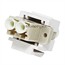 Keystone Jack - Modular LC (White) Keystone Jack - Modular LC (White)