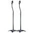 Adjustable Height 5 lb. Capacity Speaker Stands (Pair), Black Adjustable Height 5 lb. Capacity Speaker Stands (Pair), Black