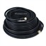 50ft RG6 (18AWG) 75Ohm, Quad Shield, CL2 Coaxial Cable with F Type Connector - Black 50ft RG6 (18AWG) 75Ohm, Quad Shield, CL2 Coaxial Cable with F Type Connector - Black