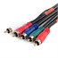 6ft 22AWG 5-RCA Component Video/Audio Coaxial Cable (RG-59/U) - Black 6ft 22AWG 5-RCA Component Video/Audio Coaxial Cable (RG-59/U) - Black