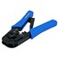 Multi-Modular Plug Crimps, Strips, and Cuts Tool with Ratchet Multi-Modular Plug Crimps, Strips, and Cuts Tool with Ratchet