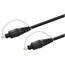 S/PDIF (Toslink) Digital Optical Audio Cable, 18 inches S/PDIF (Toslink) Digital Optical Audio Cable, 18 inches
