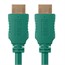 Select Series High Speed HDMI® Cable, 1.5ft Green Select Series High Speed HDMI® Cable, 1.5ft Green