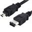 IEEE-1394 FireWire® i.LINK® DV Cable 6P-4P M/M - 10ft (BLACK) IEEE-1394 FireWire® i.LINK® DV Cable 6P-4P M/M - 10ft (BLACK)