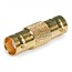 BNC Female to Female Coupler - Gold Plated BNC Female to Female Coupler - Gold Plated