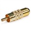RCA Male to F Female Adapter - Gold Plated RCA Male to F Female Adapter - Gold Plated