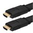 Commercial Series Flat High Speed HDMI® Cable, 3ft Black Commercial Series Flat High Speed HDMI® Cable, 3ft Black