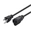3ft 16AWG Power Extension Cord Cable, 13A (NEMA 5-15P to NEMA 5-15R) 3ft 16AWG Power Extension Cord Cable, 13A (NEMA 5-15P to NEMA 5-15R)