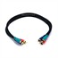 1.5ft 22AWG 3-RCA Component Video Coaxial Cable (RG-59/U) - Black 1.5ft 22AWG 3-RCA Component Video Coaxial Cable (RG-59/U) - Black