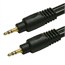 6ft Premium 3.5mm Stereo Male to 3.5mm Stereo Male 22AWG Cable (Gold Plated) - Black 6ft Premium 3.5mm Stereo Male to 3.5mm Stereo Male 22AWG Cable (Gold Plated) - Black