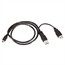 2.5ft USB A Male to USB A Male and USB Mini-B 5pin Male Cable 2.5ft USB A Male to USB A Male and USB Mini-B 5pin Male Cable