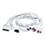 6FT 4 in 1 Component Cable for Xbox 360, Wii, PS3 and PS2 6FT 4 in 1 Component Cable for Xbox 360, Wii, PS3 and PS2