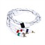 6FT Audio Video ED Component Cable for Wii & Wii U - White (Net Jacket) 6FT Audio Video ED Component Cable for Wii & Wii U - White (Net Jacket)