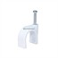 Circle cable clips with steel nail, 20mm, 100pcs/Pack Circle cable clips with steel nail, 20mm, 100pcs/Pack