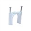 Circle cable clips with steel nail, 40mm, 50pcs/Pack Circle cable clips with steel nail, 40mm, 50pcs/Pack