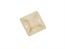 Cable tie mounts 25x25(mm), 100pcs/Pack - white Cable tie mounts 25x25(mm), 100pcs/Pack - white