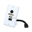 HDMI, Component Video, and S/PDIF (Toslink) Digital Optical Audio Coupler Wall Plate HDMI, Component Video, and S/PDIF (Toslink) Digital Optical Audio Coupler Wall Plate