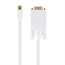 10ft 32AWG Mini DisplayPort to VGA Cable - White 10ft 32AWG Mini DisplayPort to VGA Cable - White