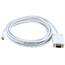15ft 32AWG Mini DisplayPort to VGA Cable - White 15ft 32AWG Mini DisplayPort to VGA Cable - White
